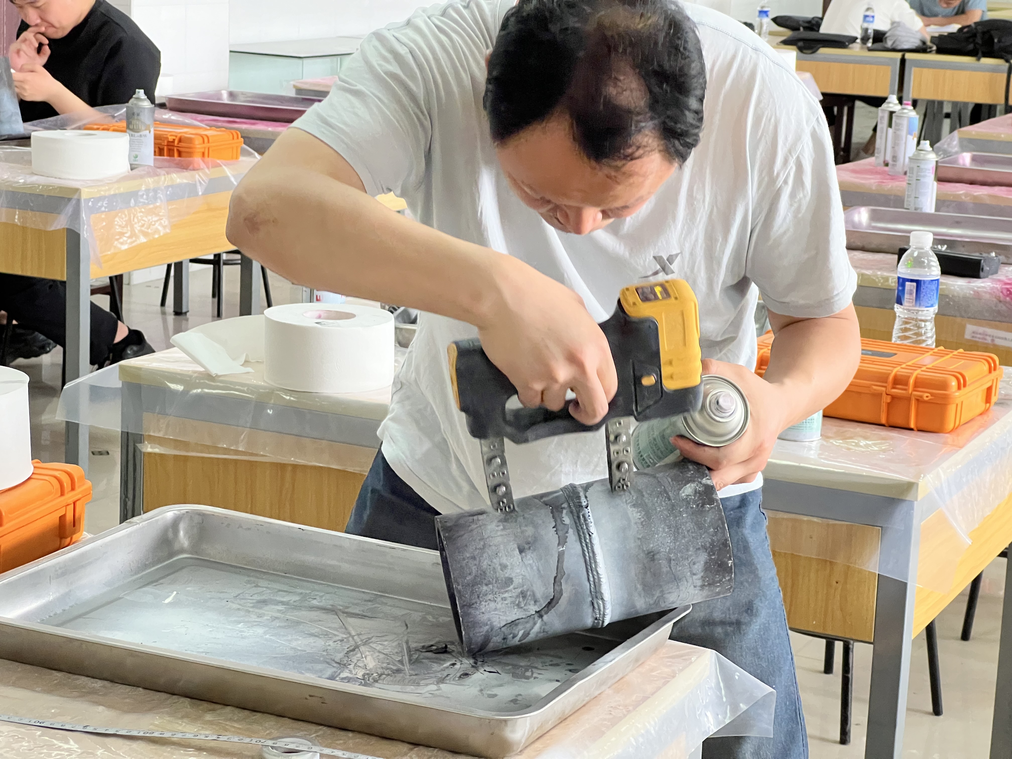 武漢船級社MT、PT取證班  濟寧魯科提供磁粉探傷設備